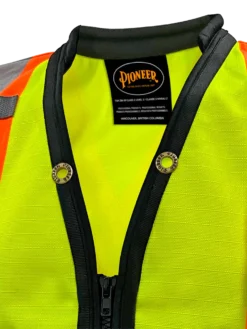 Pioneer Hi Viz 1200D High Denier Surveyor's Vest | Sizes Small - 5XL Hi-Vis Work Wear