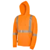 Pioneer Birdseye Safety Hoodie Shirt With Kangaroo Pocket | Limited Size Selection Hi-Vis Work Wear