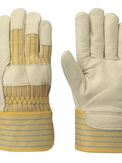 Pioneer 537 Fitter's Cowgrain Gloves (Outside Elastic) | Pack Of 12