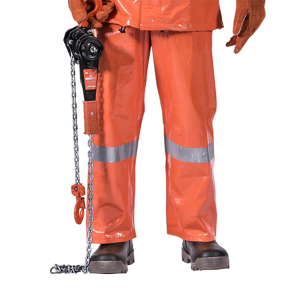 Flame Resistant Work Wear Ranpro Utili-Gard® FR/ARC Rated Bib Pants - PVC Coated Nomex®/Kevlar® | Orange | Sizes XS - 4XL 7 Flame Resistant Work Wear Ranpro Utili-Gard® FR/ARC Rated Bib Pants - PVC Coated Nomex®/Kevlar® | Orange | Sizes XS - 4XL