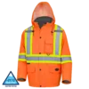 Pioneer Hi-Vis Waterproof Quilted Safety Parka | S-5XL 2 Pioneer Hi-Vis Waterproof Quilted Safety Parka | S-5XL
