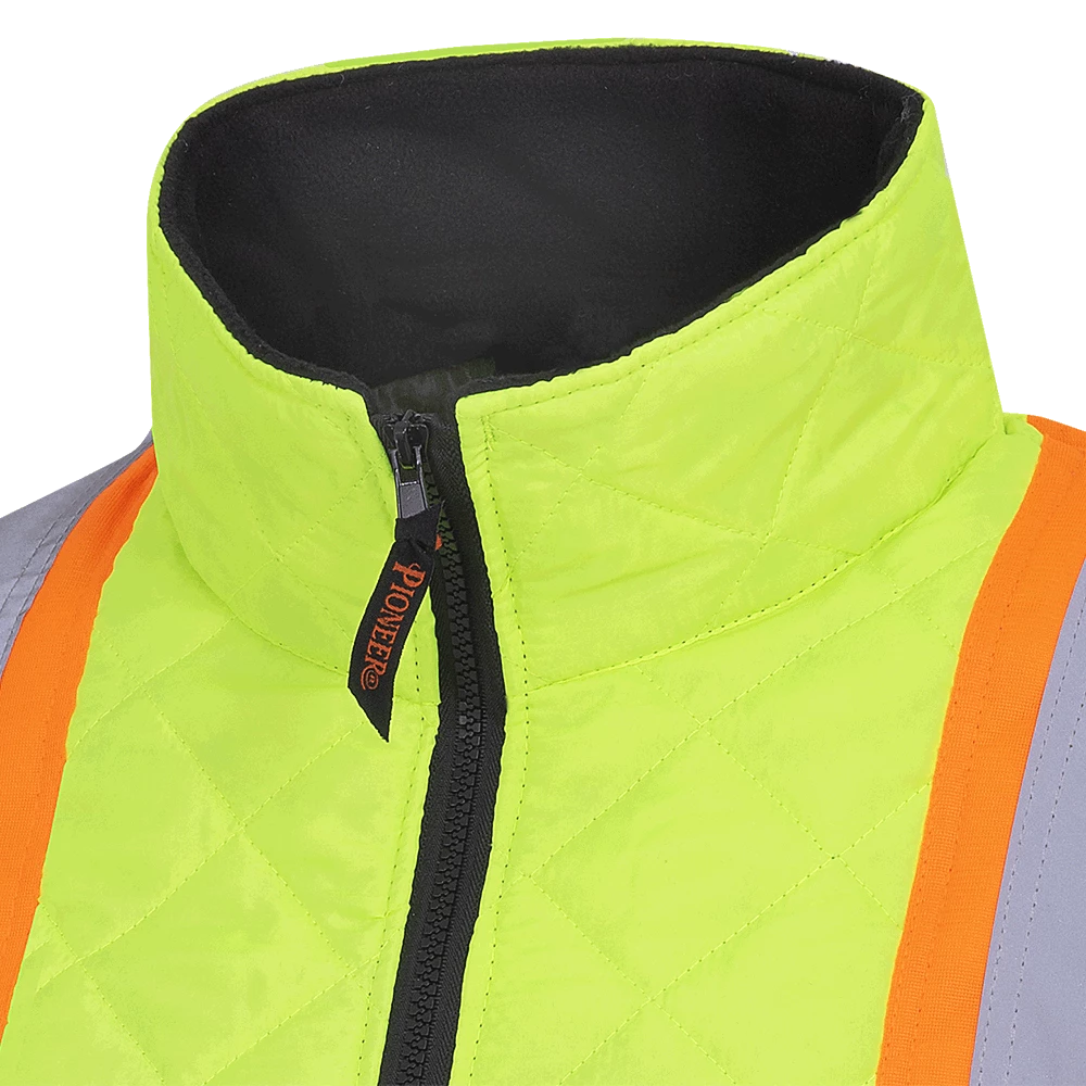 Pioneer Quilted Poly Hi Vis Freezer Jacket | S-5XL 5 Pioneer Quilted Poly Hi Vis Freezer Jacket | S-5XL