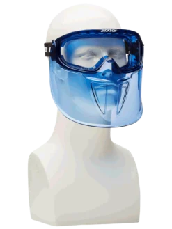 Jackson Safety Jackson GPL550 Prem Safety Glasses W/ Blue Flip Up Chin Guard