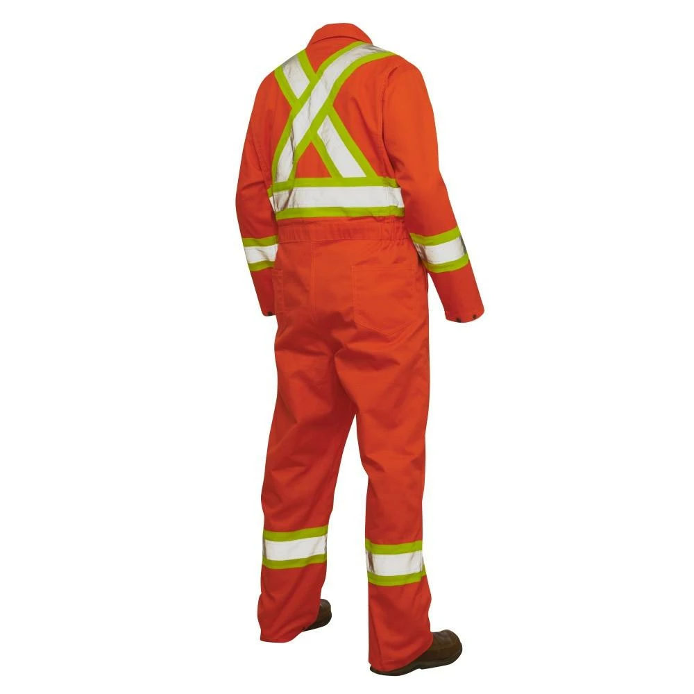Tough Duck S792 Unlined Hi Vis Poly/Cotton Coveralls | Limited Size Selection Hi-Vis Work Wear 6 Tough Duck S792 Unlined Hi Vis Poly/Cotton Coveralls | Limited Size Selection Hi-Vis Work Wear