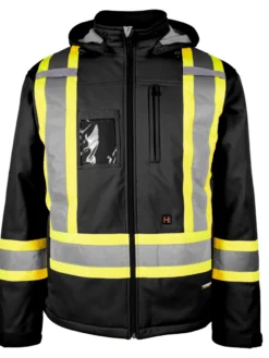 Terra Heated Hi-Vis Softshell Jacket | S-3XL