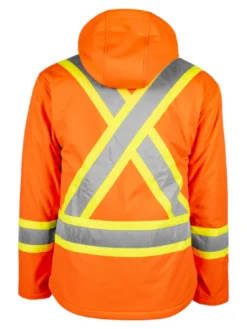 Terra Heated Hi-Vis Softshell Jacket | S-3XL