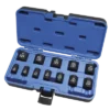 Power Tool Accessories Jet 3/8" Dr. Impact Socket Set - SAE - 6 Point - 12 Piece