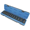 Jet 1/2" Dr. Deep Impact Socket Set - SAE Deep - 6 Point - 13 Piece