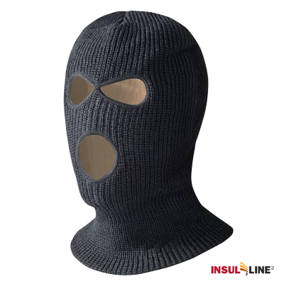 Pioneer Lined Acrylic Knit 3-Hole Balaclava Work Hats 3 Pioneer Lined Acrylic Knit 3-Hole Balaclava Work Hats