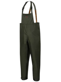 Pioneer Waterproof 420D Nailhead Ripstop Tree Planter Bib Pant | Green | S - 5XL Work Wear
