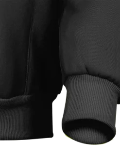 Pioneer Heavyweight Polyester Fleece Safety Hoodie | S-4XL Hi-Vis Work Wear