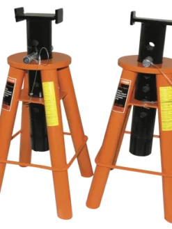 Strongarm Low Profile Jack Stand Set - 10 Ton