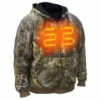 DeWalt Workwear DEWALT® Men's Heated Realtree Xtra® Camouflage Hoodie Sweatshirt Kitted With Battery | Sizes S - 3XL Work Wear
