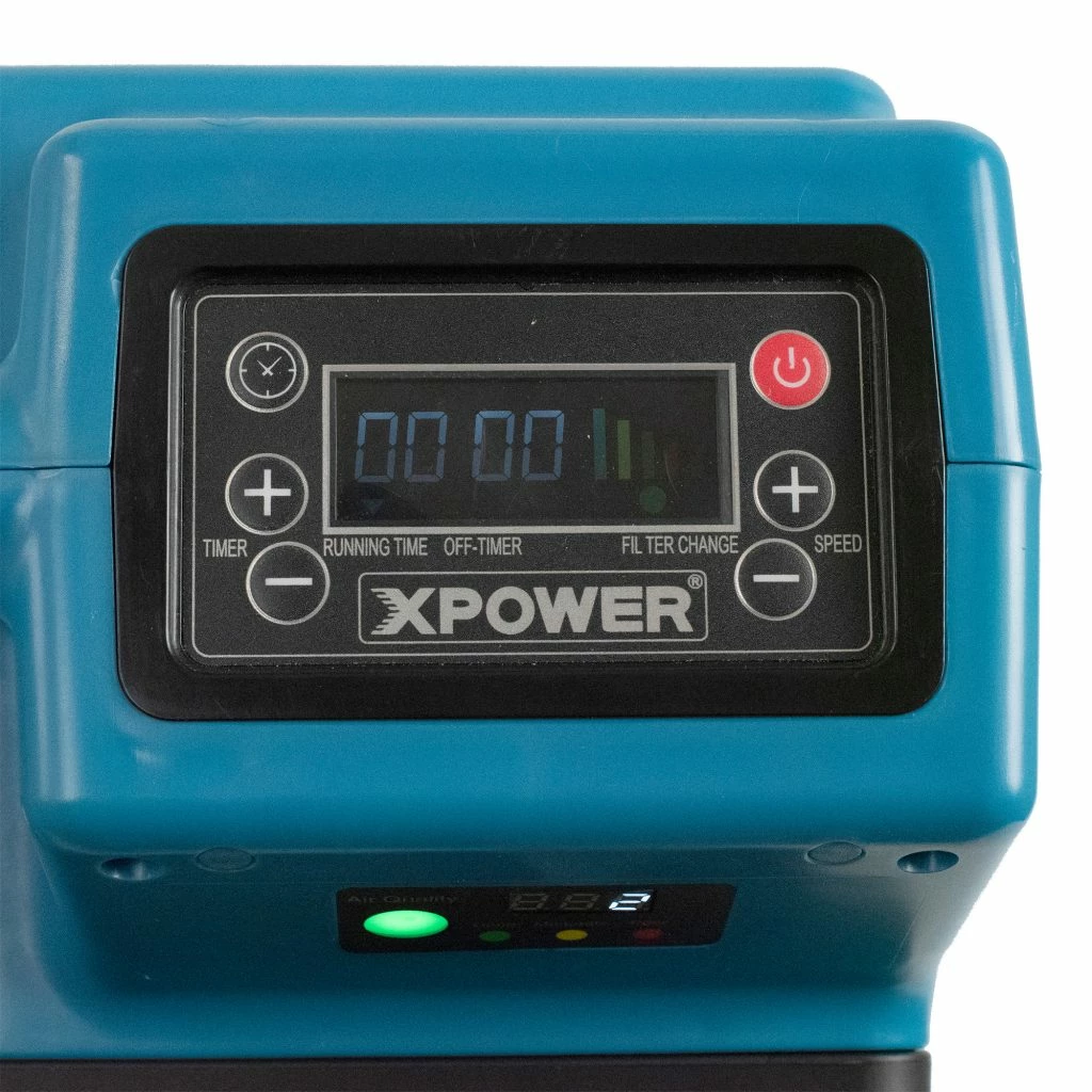 Xpower Canada XPOWER X-2700 Professional 3-Stage HEPA Air Scrubber With Digital Control Panel Facility Equipment 4 Xpower Canada XPOWER X-2700 Professional 3-Stage HEPA Air Scrubber With Digital Control Panel Facility Equipment