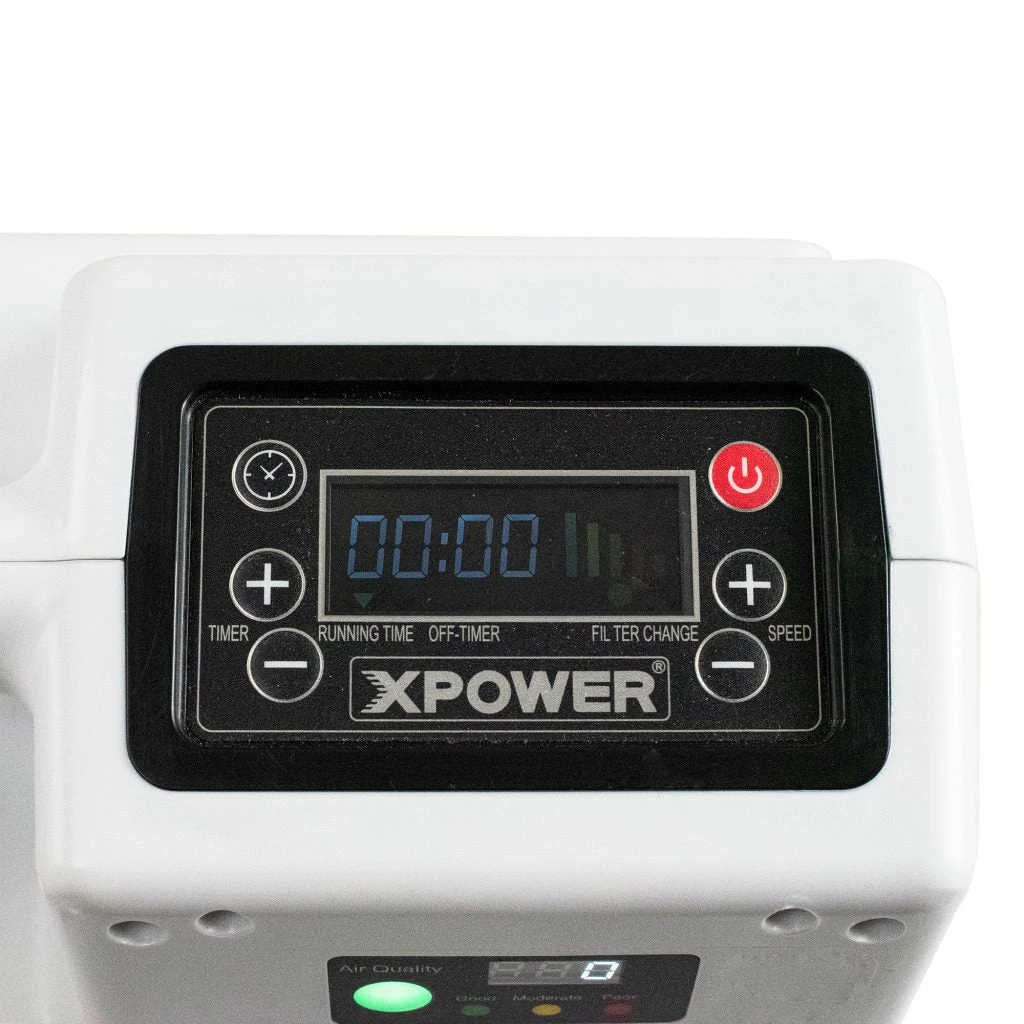 Xpower Canada XPOWER X-2830 Professional 4-Stage HEPA Air Scrubber With Digital Control Panel Facility Equipment 5 Xpower Canada XPOWER X-2830 Professional 4-Stage HEPA Air Scrubber With Digital Control Panel Facility Equipment