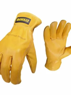 DeWalt Workwear DeWalt Goatskin Leather Driver's Glove - Pack Of 12 Pairs